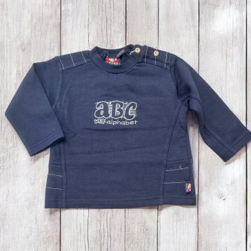 ABC-s pamut pulóver-ÚJ