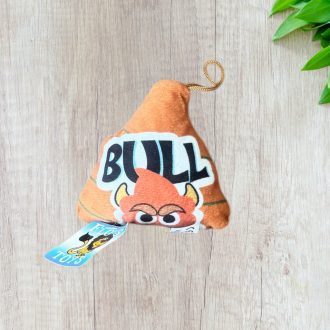 Bika mintás kicsi plüss-ÚJ