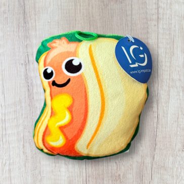 Vicces hotdog plüss-ÚJ