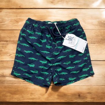 Krokodil mintás fürdőnadrág 