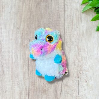 Keel toys színes kis krokodil