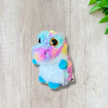 Keel toys színes kis krokodil