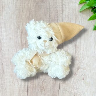 Teddy Bear kismackó sapkában 