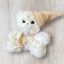 Teddy Bear kismackó sapkában