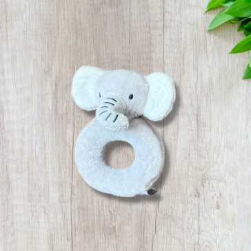 Elefántos plüss csörgő 