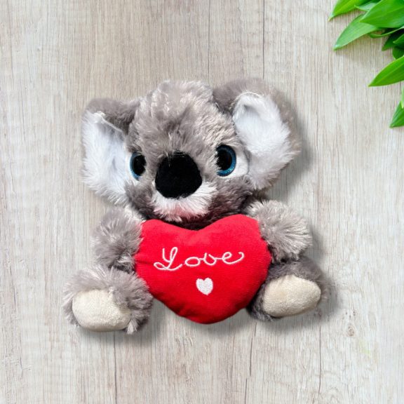 Nagyszemű koala maci, szívvel Nagyszemű koala maci, szívvel