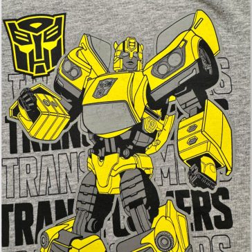 Transformers szürke póló