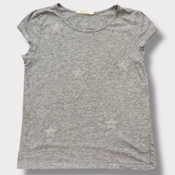 H&M szürke, csillagos felső H&M szürke, csillagos felső