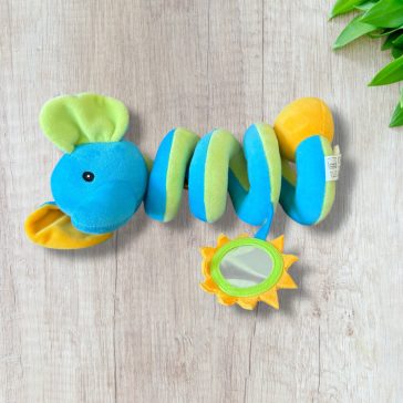 Babakocsira tehető spirál játék 
