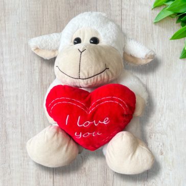 I love you fehér bárány