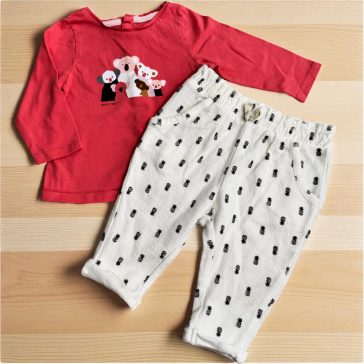 Koala macis felső-ananászos nadrággal