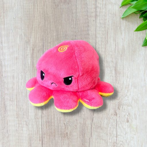 Kifordítható polip sárga/pink 
