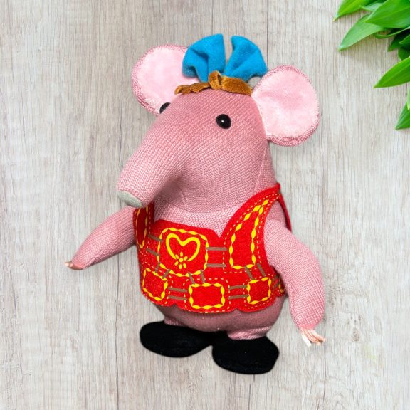 Clangers plüss hangyász-elemes Clangers plüss hangyász-elemes