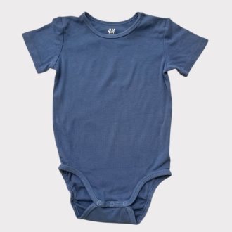 H&M kék pamut body