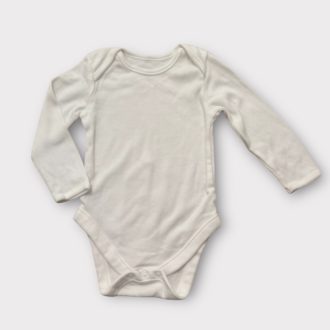 Fehér pamut body