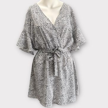 Apró mintás playsuit 