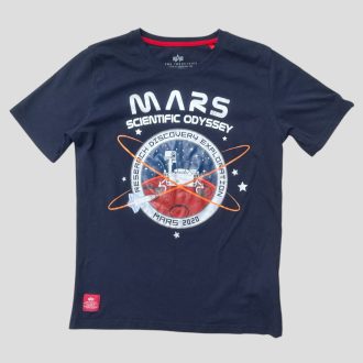 Mars mintás pamut póló