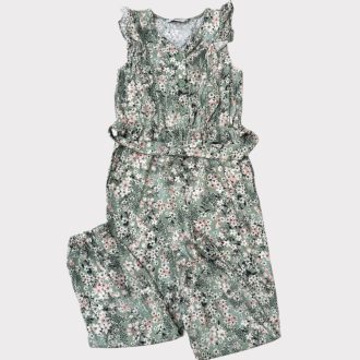 Csinos virág mintás jumpsuit 