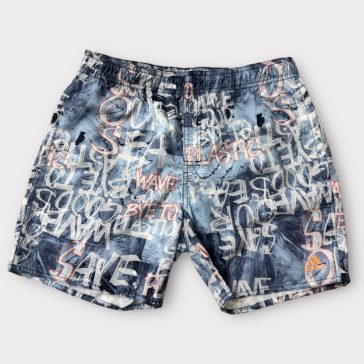 Feliratos Adidas fürdőnadrág 