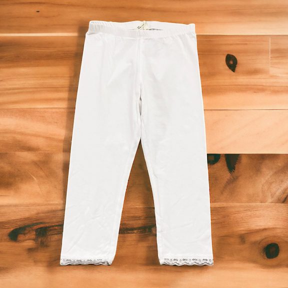 Csipke aljú legging Csipke aljú legging
