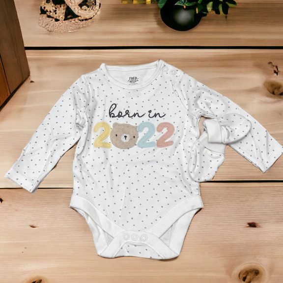 Mackós body-kesztyűvel 3hó Mackós body-kesztyűvel 3hó