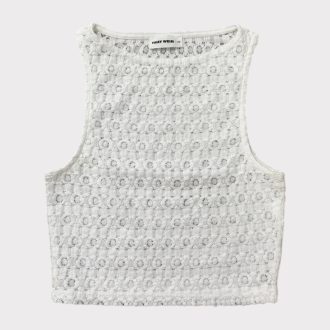 Tally Weijl horgolt mintás top