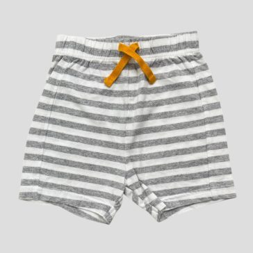 Nutmeg szürke csíkos rövidnadrág 