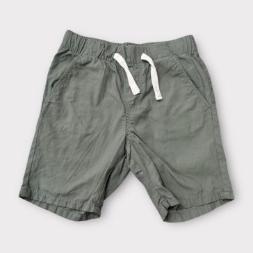 Keki színű rövidnadrág 