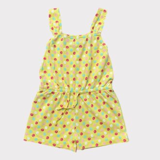 Színes, pöttyös playsuit 
