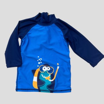 Cápás úszó felső 