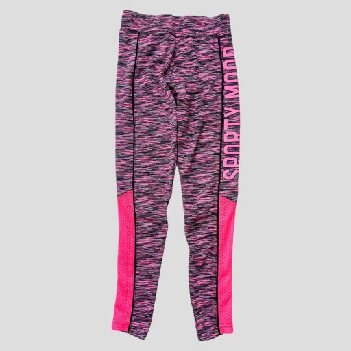 Pink csíkos sztreccs nadrág