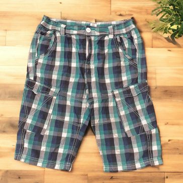 Vagány kockás rövidnadrág