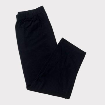 Fekete 7/8-os legging 