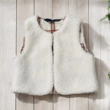 Pihe puha szőrmés mellény