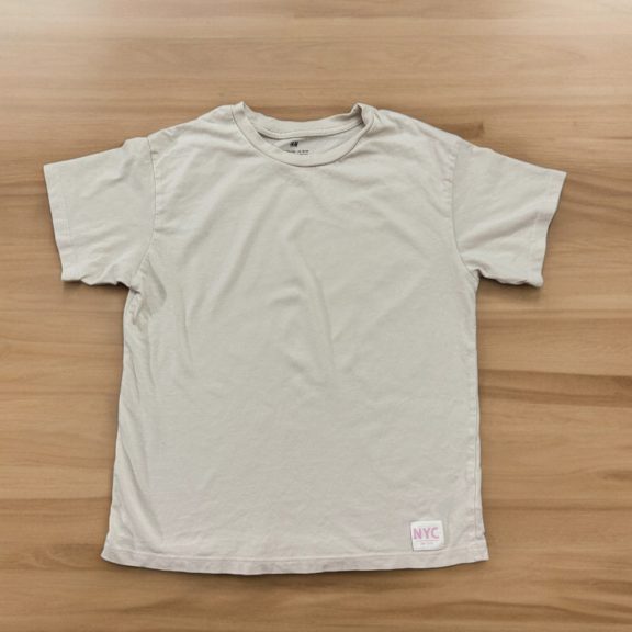 Beige színű pamut felső Beige színű pamut felső