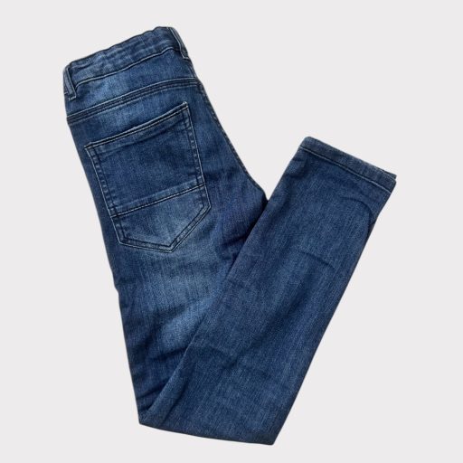Sötétkék skinny farmer nadrág