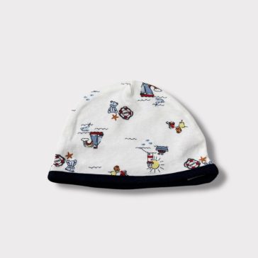 Mackós vékony pamut sapka