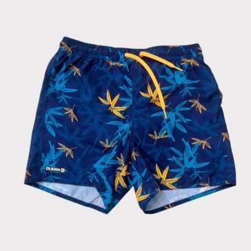 Levél mintás fürdő nadrág 