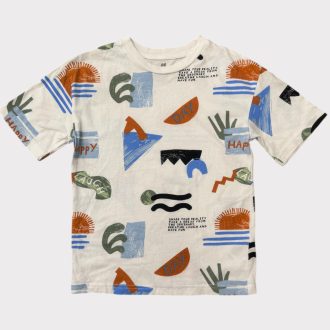 H&M vagány mintás felső 